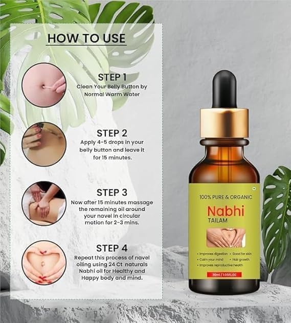 Nabhi Oil 30ml Each pack of 2
