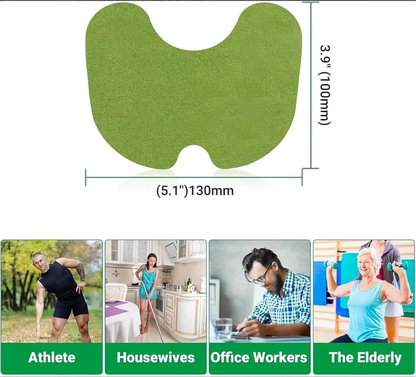 Knee Pain Relief Stickers Natural Pain Relief & Joint Pain Knee Patch (Pack of 10)